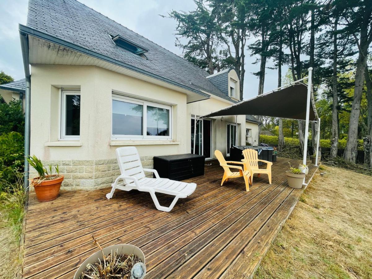 Spacieuse maison à Morgat avec vue sur la mer Crozon Exterior foto